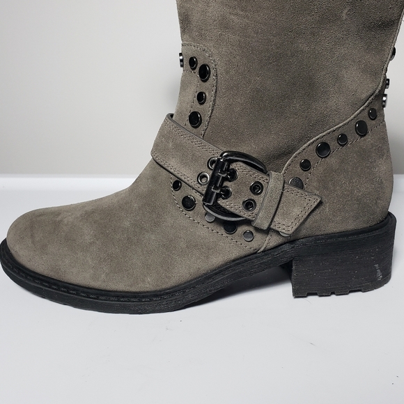 SAM EDELMAN Deryn Belted Suede Boot - Picture 5 of 6